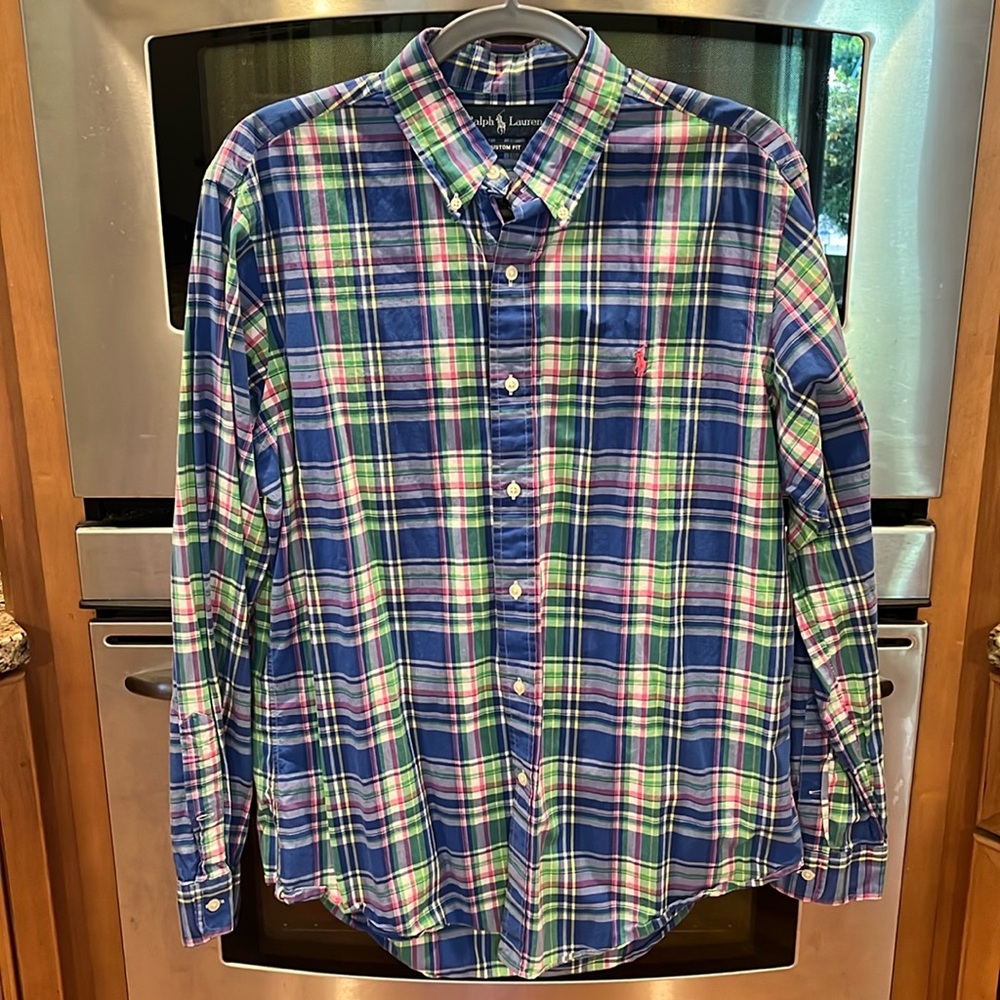 Ralph Lauren plaid button down